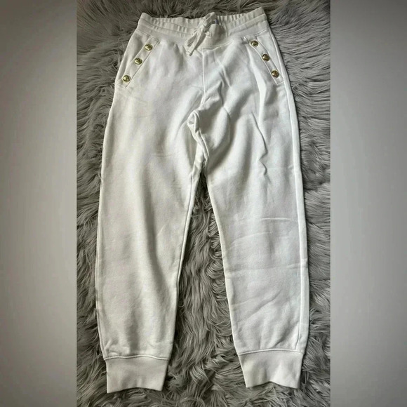 DEREK LAM 10 CROSBY Jax Sailor Straight-Leg Sweatpants Size Small - Picture 5 of 12